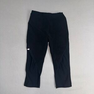 Physiclo Womens Black Resistance Training Capri Leggings XS Mesh Performance